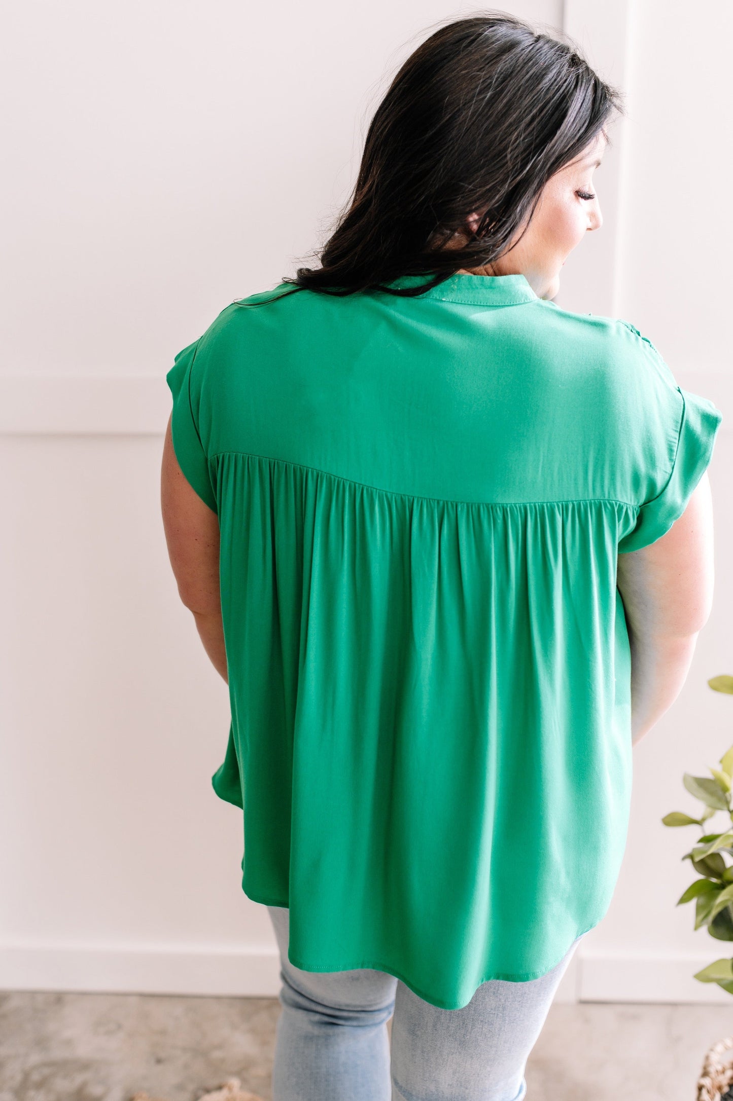 SPRING GREEN BLOUSE