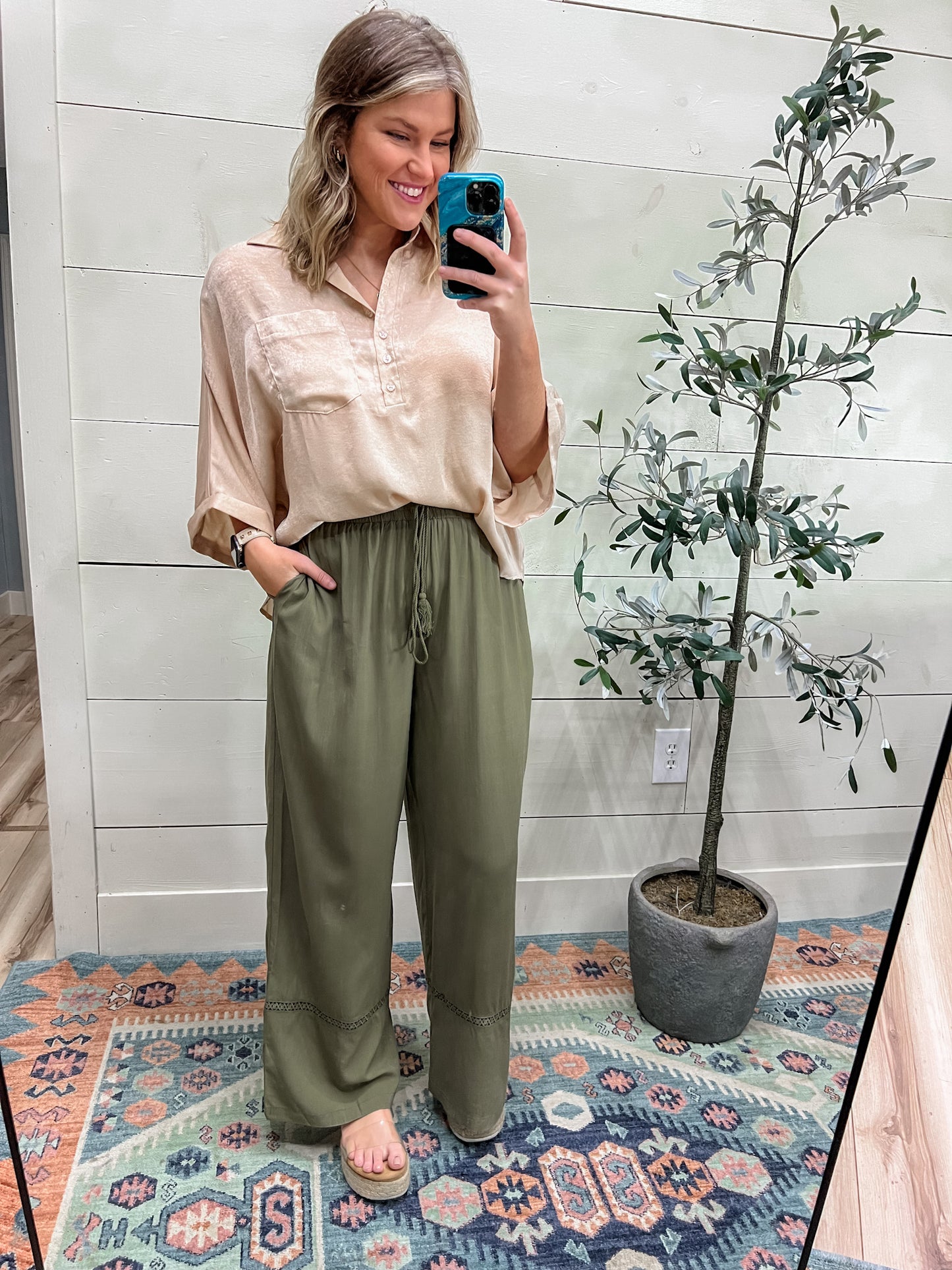 Exciting Escapade Wide Leg Pants