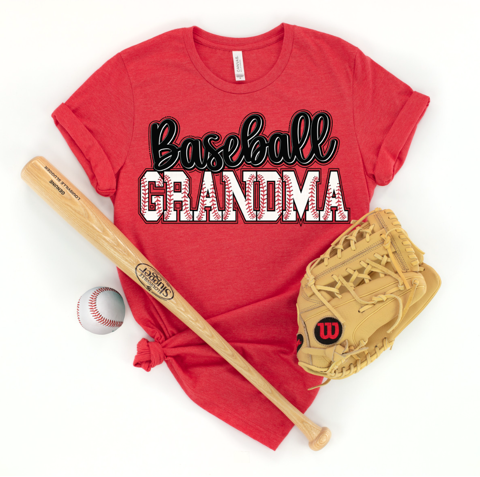 BASEBALL GRANDMA | Red