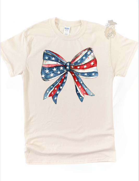 RED/WHITE/BLUE BOW | YOUTH