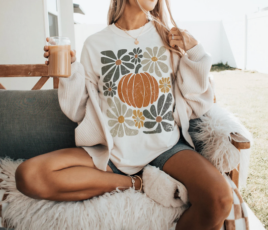 FLORAL PUMPKIN | TEE